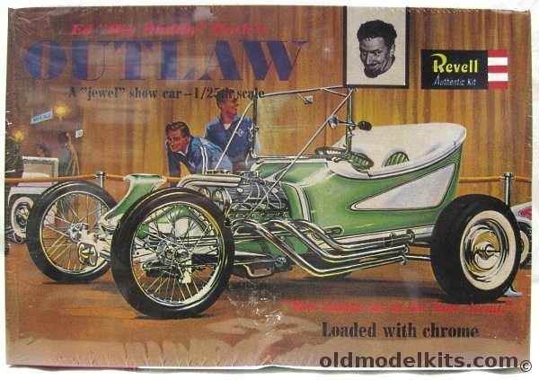 Revell 1/25 Outlaw - Ed 'Big Daddy' Roth's 'Jewel' Show car, H1282-198 plastic model kit